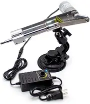60MM Stroke Mini Telescopic Linear Actuator, 12V 330RPM Linear Reciprocating Mechanism Motor, Adjustable Speed, M6 Threaded Shaft