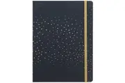 Filofax: Confetti A5 Notebook - Charcoal