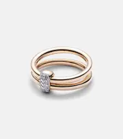[Pomellato] Pomellato Pomellato Together 18kt rose gold ring with diamonds Q gold