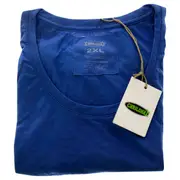 Bamboo Scoop Tee - Reaf Blue Heather by Cariloha for Women - 1 Pc T-Shirt (2XL)