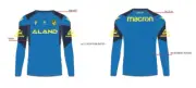 Parramatta Eels NRL 2024 Macron Players Long Sleeve Training Shirt Sizes S-5XL!