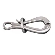 STAINLESS PELICAN HOOK WITH SLIDE 5.75", 316 SS