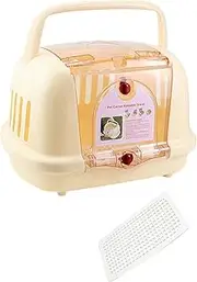 ＡＷＨＡＯ Outdoor Pet Dog Crate Transport Crate for Dogs Cats Kitten Aviation Box Camping, Beige