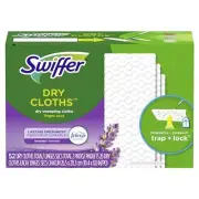 Sweep + Mop, Dry Pads Refill, 52 Count (Pack of 1) Lavender & Vanilla, 52 Ct