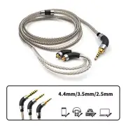 OCC Silver Audio Cable For Astell&Kern AK T8ie MKII T9ie Xelento headphones