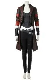Guardians of the Galaxy Gamora Full Set Outfits Costume Cosplay Halloween