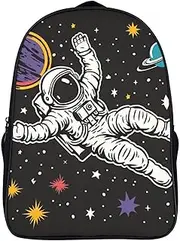 [WUSHAUALNS] School Bags Astronaut Backpack for School Bags Kids School Bag,Bags for Kids Bookbag for Elementary,Children's Backpacks 40x28x16cm