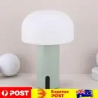 Rechargeable Desk Lamp Small Mushroom Nightstand Lamp Touch Control Night Light