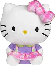 Hello Kitty and Friends, 12-Inch Hello Kitty Neon Plush - Officially Licensed Sanrio Product from Jazwares - Ages 6+
