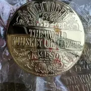 Jameson Coaster First Place The World Whiskey Challenge Gold Bar Decor Set Of 8