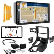 Dual 7" Navigation Receiver AM/FM Radio Bluetooth for 1997-2004 Chevy Corvette