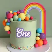 29PCS Rainbow Cake Toppers Rainbow Cake Toppers Colorful Balls Decorations