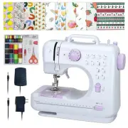 Sewing Machine for Beginners,Portable Sewing Machine with 12 Built-in Stitche...