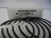 Mercury Marine Mariner Quicksilver 39-817096A6 Outboard Piston Ring Set OEM 6ea