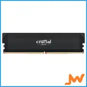 Crucial Pro 16GB (1x16GB) DDR5-6400 UDIMM Memory - Black