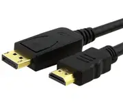Astrotek DisplayPort DP To HDMI Adapter Converter Cable 1m Male to Male Black