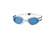 Zoggs Unisex Adult Tiger SNR Swimming Goggles (White/Blue) (One Size)