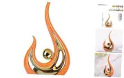 Modern Abstract Art Home Decor Accent, Contemporary Statues Coffee Table