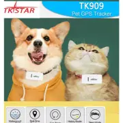 TKStar Mini GPS Tracker Pet Dog Cat Kids 2G GSM GPRS TK909. New In Box