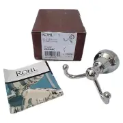 NEW Rohl CIS7DAPC Rohl Double Robe Hook In Polished Chrome