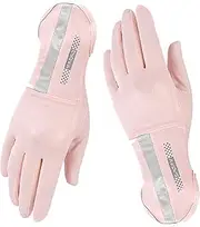 [Generic] Womens Cycling Mittens, Sunproof Summer Breathable Mittens, Fashionable Outdoor Mittens for Travel, Fishing, Riding