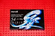 MAXELL HIBIKI TYPE I 54 BLANK CASSETTE TAPE (1) (SEALED)