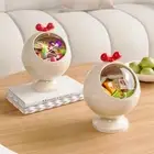 with Lid Snack Box Plastic Food Container New Candy Storage Bowl Living Room