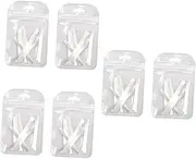 Baluue Pcs Manicure Fiber Extensions of Nail Art Fiber Papers Stickers Nail Lengthening Tools for Women