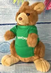 New Plush Creations Wawona Kangaroo 14" Plush Stuffed Animal Penny Pockets Tags