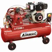 AIRMAC 4.7hp 70l 320l/Min Electric Start Yanmar Diesel Air Compressor AM T20D ES