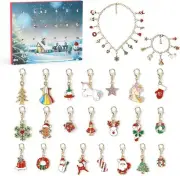 Girls Advent Calendar 2022, DIY Bracelets and Necklace Christmas Gifts for Girls