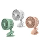 Mini Portable USB Fan Clip Fan Light Weight USB Rechargeable Desk Cooling Supply