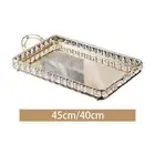Vanity Mirror Tray Serving Tray Jewelry Tray Jewelry Organizer Skin Care Perfume