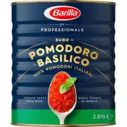 Barilla Sugo Pomodoro Basilico Italian Tomato 2500g