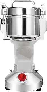 1500W Open-Cover-Stop Electric Grain Grinder 300g Stand Type 28000RPM High Speed Superfine Grain Mill Cereal/Spice/Herb/Powder Grinding Machine- Overload Protection- Commercial Motor CE