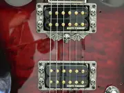 SKULL HUMBUCKER PICKUP RINGS fits SCHECTER TEMPEST GUITAR omen 6 v-1 damien