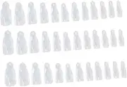 Ipetboom 120pcs Artificial Nails Fake Nails Extension Nail Art Set for Women Girls Diy Kit