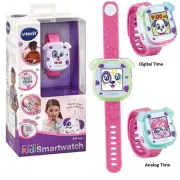 VTech My First KidiSmartwatch Kids Smart Watch Pink Learn Time Digital Game
