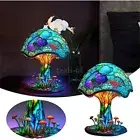2025 Mushroom Lamp Resin Bedside USB Night Light Table Lamp Desk Lamp Decoration