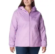 Columbia Women Switchback Sherpa Lined Jacket Gumdrop Plus Size 2X