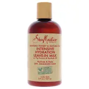 Shea Moisture Manuka Honey and Mafura Oil Intensive Hydration Leave-In Milk by Shea Moisture for Unisex - 8 oz Cream