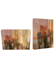 Ready2HangArt Abstract Spa XVIII 2pc Wrapped Canvas Wall Art by Tristan Scott