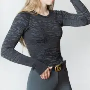 Kennedy Seamless Longsleeve Shirt - Camo - Ladies