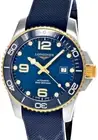 Longines Hydroconquest Auto 43mm SS Blue Yellow Gold Men's Watch L3.782.3.96.9