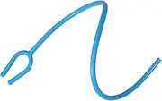 ABOOFAN 2Pcs Stethoscope Extension Tubes Y Shaped Flexible Plastic Tubing for Accurate Transmission Easy to Clean Stethoscope Accessories for Assessments