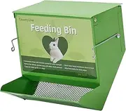 MYCENSE Small Animal Feeder with Lid Heavy Duty Feeder for Hedgehog Ferrets Bunny
