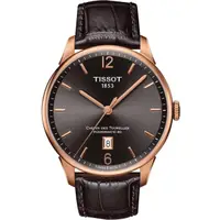 在飛比找momo購物網優惠-【TISSOT 天梭 官方授權】杜魯爾 80小時動力儲存機械