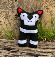 Tassie the Tasmanian Devil plushie, Australian Animal stuffed toy