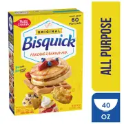 Betty Crocker Bisquick Original Pancake & Baking Mix, 40 oz.