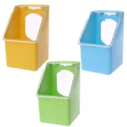 for Pigeon Drinking Cups Feed Tray with Hooks & Cover for Poultry Easy to Instal